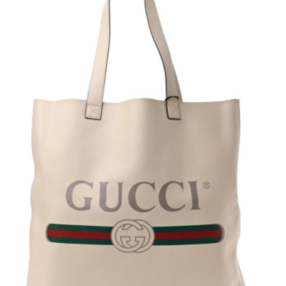 Gucci Cream Tote Bag